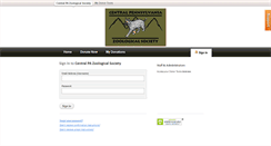 Desktop Screenshot of cpzs.donortools.com