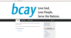 Desktop Screenshot of bcay.donortools.com