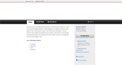 Desktop Screenshot of haitihopefund.donortools.com