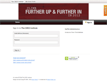 Tablet Screenshot of circeinstitute.donortools.com
