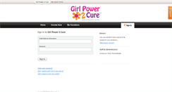 Desktop Screenshot of gp2c.donortools.com
