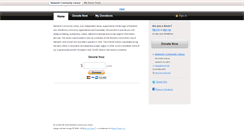 Desktop Screenshot of narlibrary.donortools.com